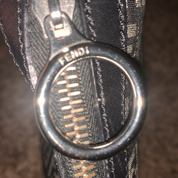 Fendi Zucchino Oyster bag AUTHENTIC - Picture 5 of 9